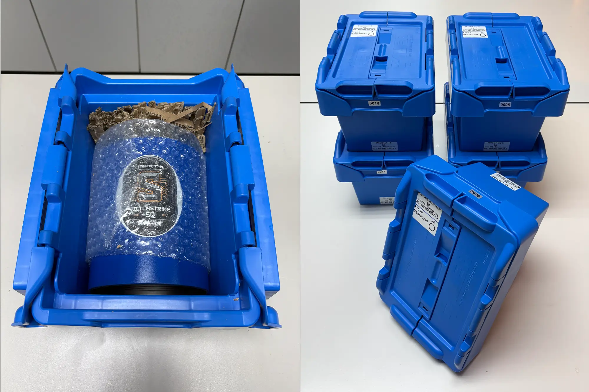 Bohrkronen von Cordiam Verpackung