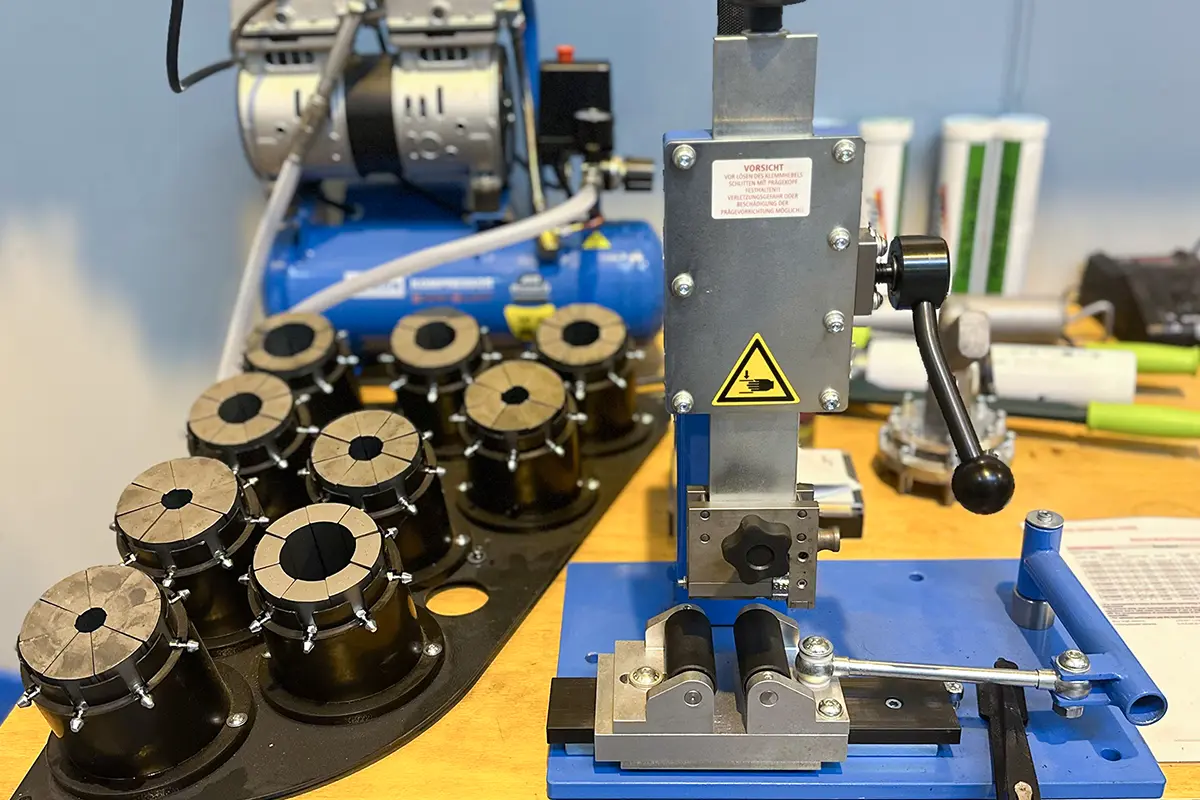 Hydraulikschlauch Werkstatt